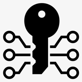Smart Protect - Png Electronic Key Icon, Transparent Png, Free Download