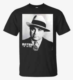 Al Capone Chicago Gangster Portrait T Shirt Https - Al Capone 1920 Famous People, HD Png Download, Free Download
