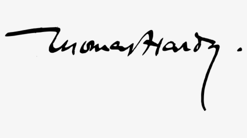 Thomas Hardy Novelist Signature, HD Png Download, Free Download