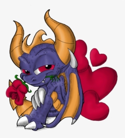 Happy Valentines 2013 By Radspyro - Skylander Spyro Art, HD Png Download, Free Download