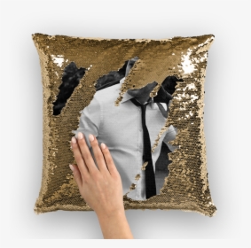 Tom Hardy ﻿sequin Cushion Cover"  Class="lazyload Blur-up"  - Nicolas Cage Shrek Pillow, HD Png Download, Free Download