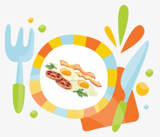 Plate Of Food - Dish, HD Png Download, Free Download