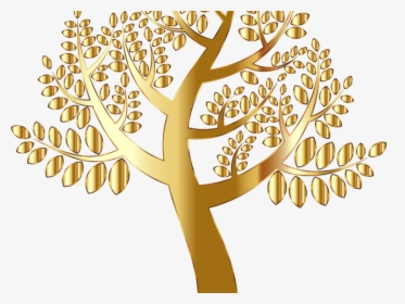 Transparent Place Clipart - Transparent Background Gold Tree, HD Png Download, Free Download