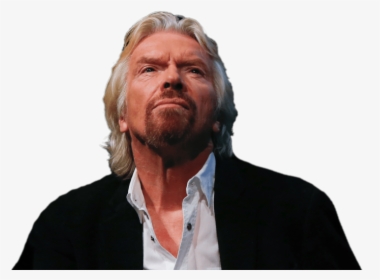 Richard Branson Looking Up - Richard Branson, HD Png Download, Free Download
