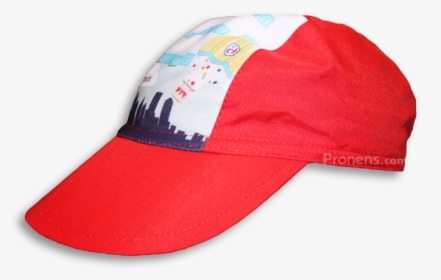 Gorra Infantil Escolar Roja Personalizada - Baseball Cap, HD Png Download, Free Download