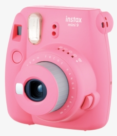 Fujifilm Instax Mini 9 Flamingo Pink - Pink Fuji Camera, HD Png Download, Free Download