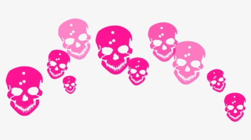 Calavera, Overlay, And Pink Image - Pink Overlays Png, Transparent Png, Free Download