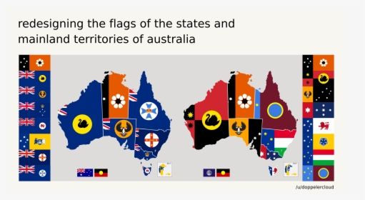 Australian State Flag Redesign, HD Png Download, Free Download