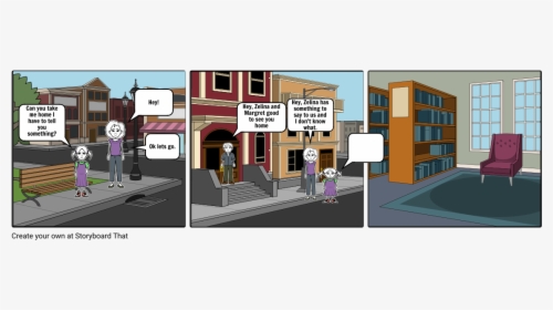 Poverty In Education Comics Strip, HD Png Download, Free Download