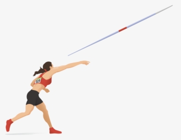 Javelin Thrower Clipart, HD Png Download, Free Download