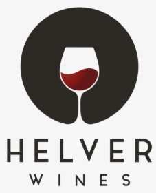 Helver Wines Logo Portrait Colour - Wine Glass, HD Png Download, Free Download