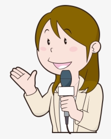 Transparent Journalist Clipart - News Reporter Clipart Png, Png Download, Free Download