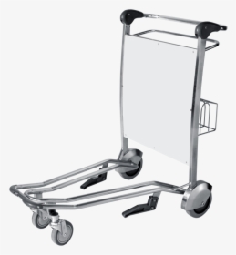 Airport Trolley With Four Wheel, HD Png Download, Free Download