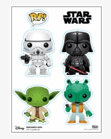 Star Wars Pop Sticker, HD Png Download, Free Download