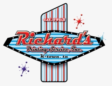 Richard"s Printing Service, Inc - Richard's Printing, HD Png Download, Free Download