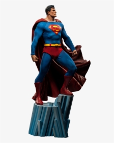 Superman Premium Format Statue - Superman Flying Statue Figure, HD Png Download, Free Download