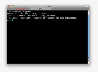 / Images/python Shell - Mac Terminal Tabs, HD Png Download, Free Download