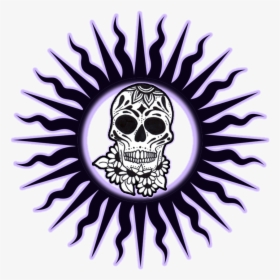 Santa Muerte Negra - Bhagwa Om Logo, HD Png Download, Free Download