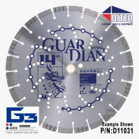 C/a-34gd Arix™ Guardian Combo Blades - Concrete Blade, HD Png Download, Free Download