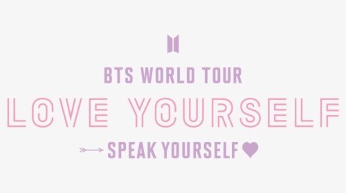 Bts World Tour Love Yourself Speak Yourself Logo - Love Yourself Speak Yourself, HD Png Download, Free Download