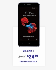 Zte Avid - Zte Avid 4 Phone, HD Png Download, Free Download