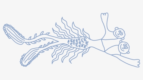 Rivers Speak Merman Twins Reworked - Illustration, HD Png Download, Free Download