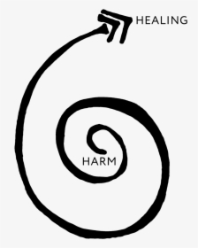 Harm To Healing - Line Art, HD Png Download, Free Download