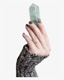 Fpm Crystal Hand - Hand Holding Gem, HD Png Download, Free Download