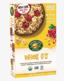 Nature's Path Gluten Free Whole O's Cereal, HD Png Download, Free Download