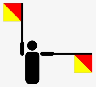 File - Semaphore Juliet - Svg - Semaphore Flags, HD Png Download, Free Download