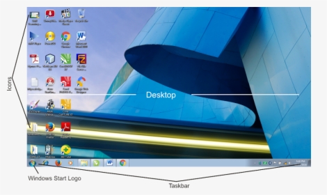 Transparent Windows 7 Png Icons - Desktop Windows 7 Old, Png Download, Free Download