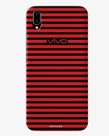 Red Stripes Cover Case For Vivo V11 Pro - Smartphone, HD Png Download, Free Download
