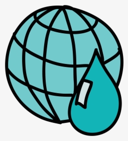 Water Resources Of The Earth Icon - Transparent Cartoon Disco Ball, HD Png Download, Free Download