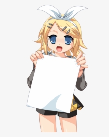 Kagamine Rin Gif Png, Transparent Png, Free Download