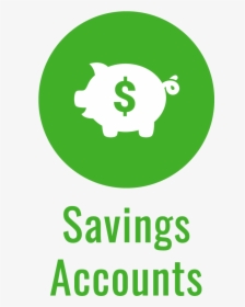 Savings Accounts Green Icon - Graphic Design, HD Png Download, Free Download