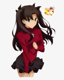Transparent Rin Tohsaka Png - Fate Stay Night Rin Wallpaper Iphone, Png Download, Free Download