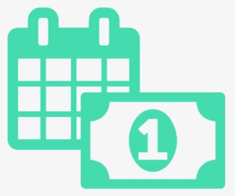 Deposit Account Icon Bank , Png Download - Calendar Clipart In Green, Transparent Png, Free Download