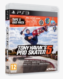Ps4 Tony Hawk Skateboarding, HD Png Download, Free Download