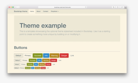 Preview Light - Bootstrap Solarized, HD Png Download, Free Download