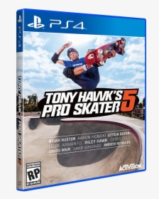 Tony Hawks Pro 5 Playstation - Tony Hawk Pro Skater 2 80s, HD Png Download, Free Download