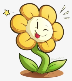 Character Stats And Profiles - Undertale Flowey, HD Png Download, Free Download