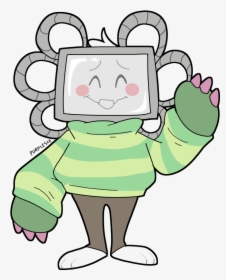 I Drew A Fusion Of Omega Flowey And Asriel Nearly 3 - Cartoon, HD Png Download, Free Download