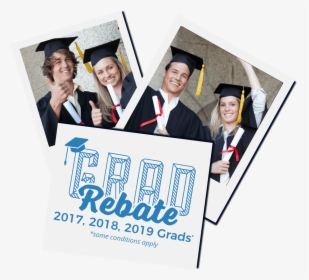 Grad Rebate - Graduation, HD Png Download, Free Download