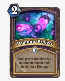 Demonic Project Png Image - Demonic Project Hearthstone, Transparent Png, Free Download