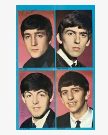 Signed Portraits Of The Group Sold For £4,375 - Most Handsome Beatles Member, HD Png Download, Free Download