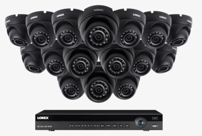2k Ip Security Camera System With 16 Outdoor Cameras, HD Png Download, Free Download