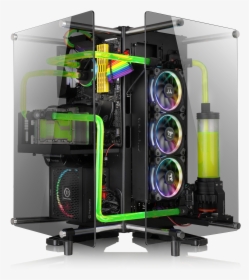 Thermaltake Core P90 Tempered Glass Black, HD Png Download, Free Download