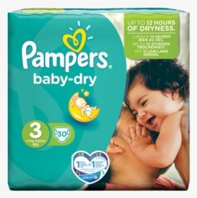 Pampers Baby Dry - Pampers Baby Dry Maat 3, HD Png Download, Free Download