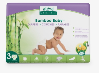 Aleva Naturals Bamboo Diapers, HD Png Download, Free Download