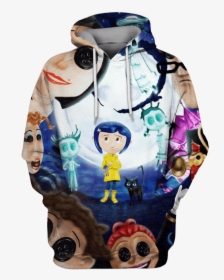 Gearhuman 3d Coraline Hoodies - Coraline Personajes, HD Png Download, Free Download